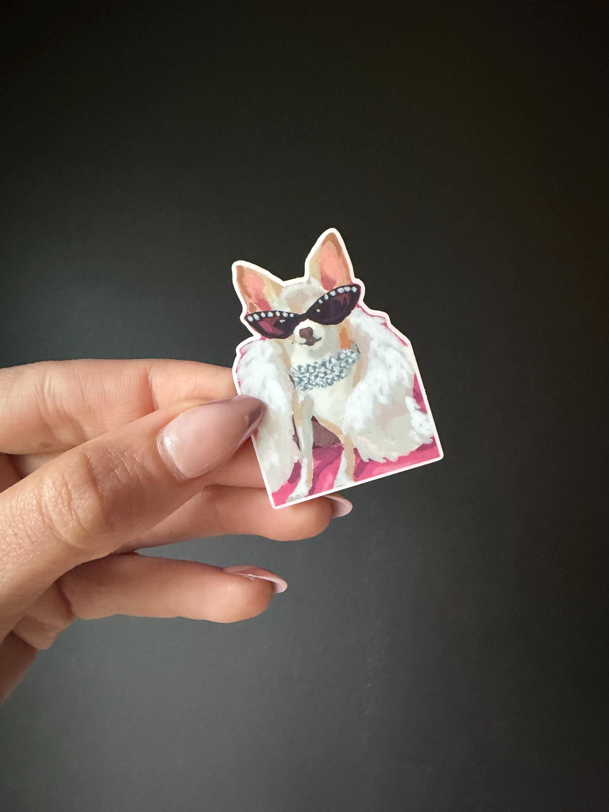 Chihuahua Bookmark Sticker Set | Reading Is My Beauty Sleep Art