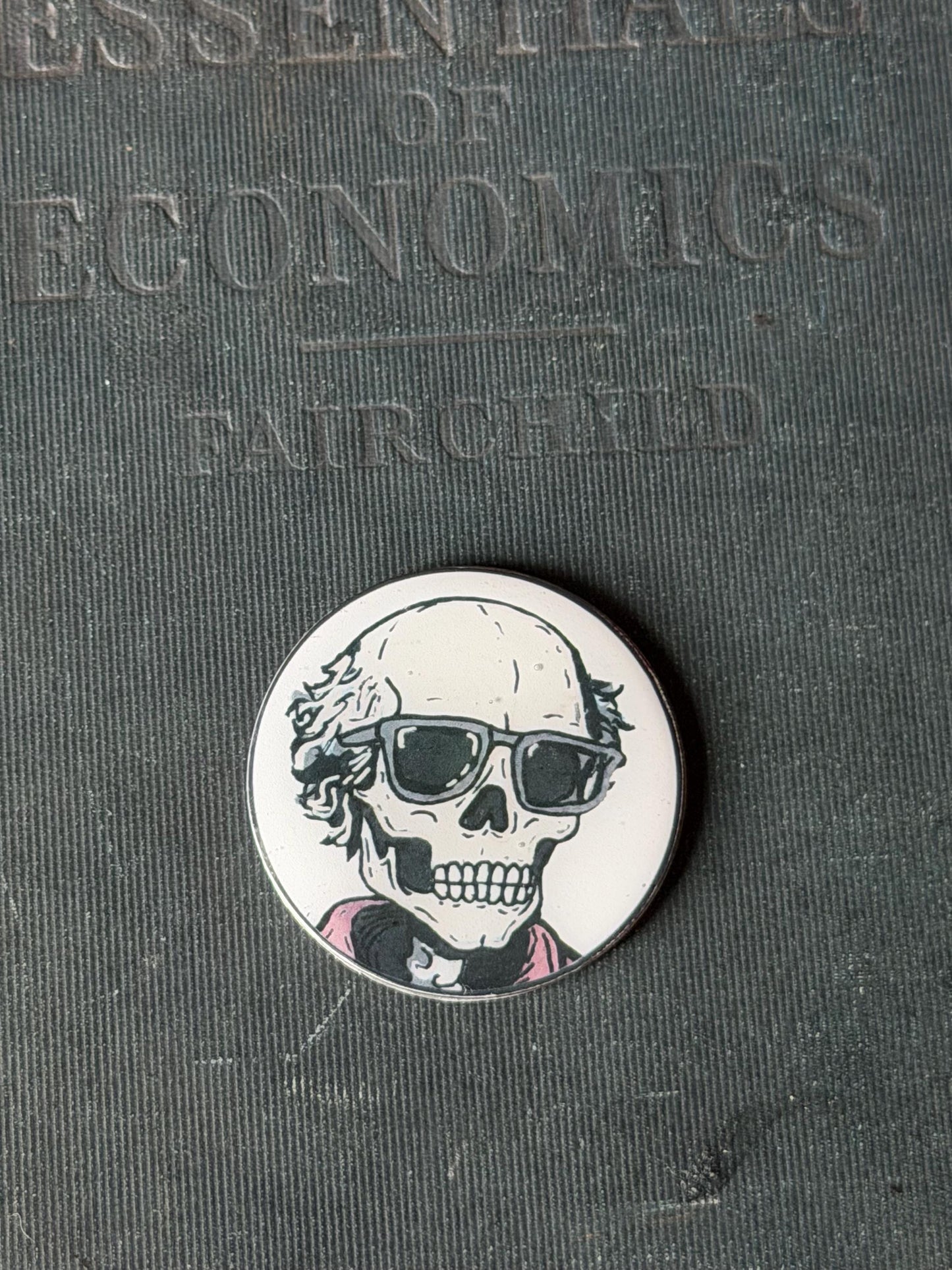 Funny Golf Ball Marker | Sad Soul Golf emo Skull Ball Marker | Handmade UV Resin Golf Gift for Golfer