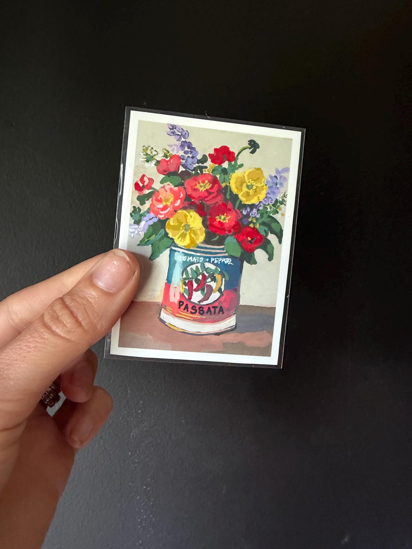ACEO print pack | Floral illustration collection | set of four prints