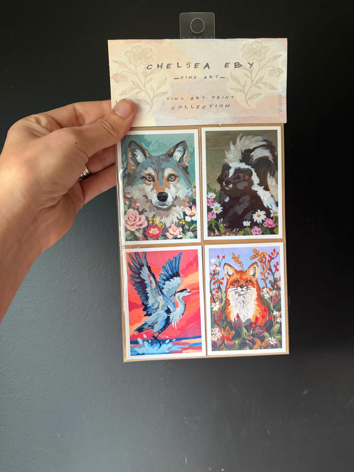ACEO print pack | Woodland Creatures Collection | set of four prints