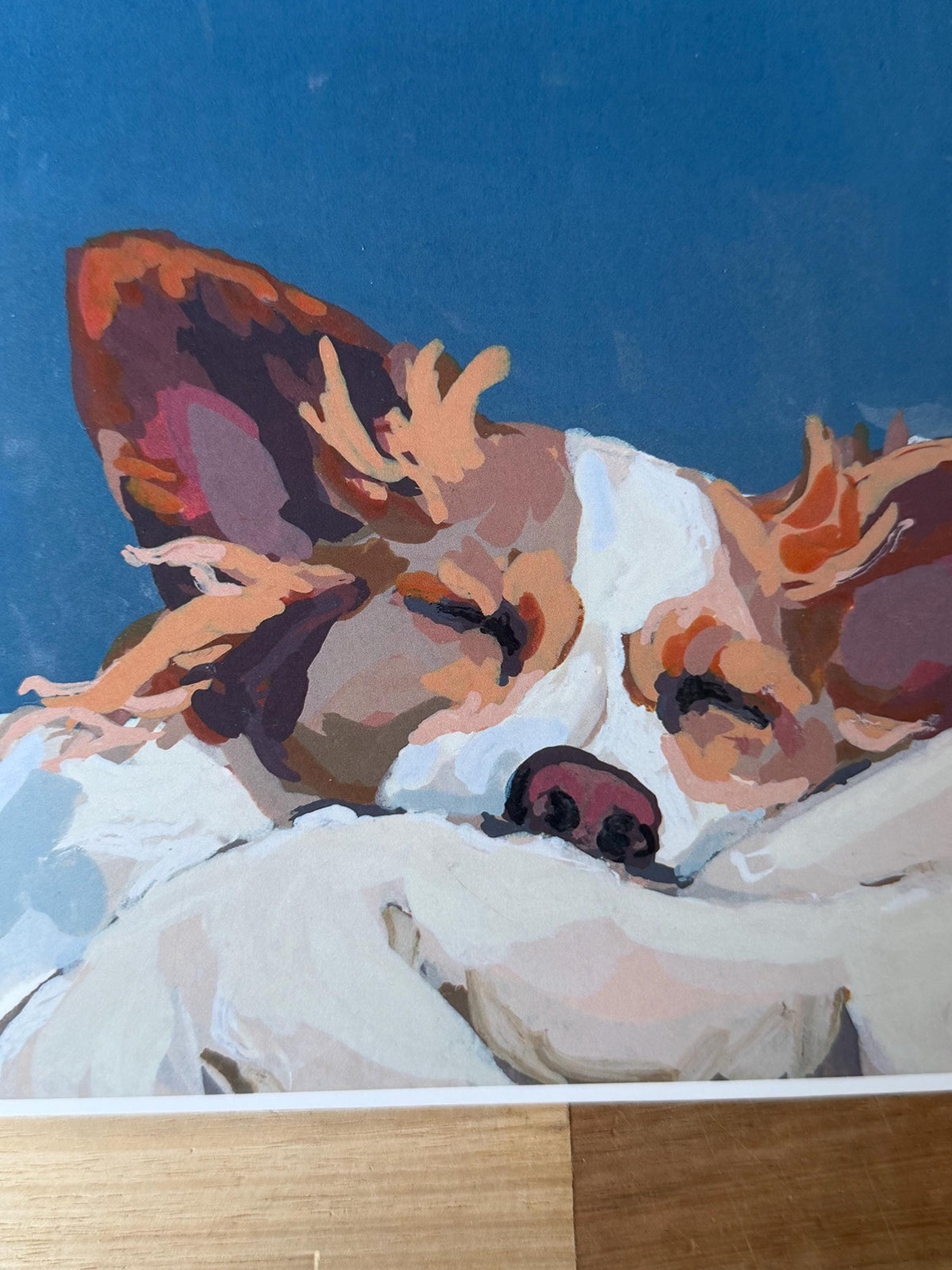 sleeping puppy 8x10 fine art print