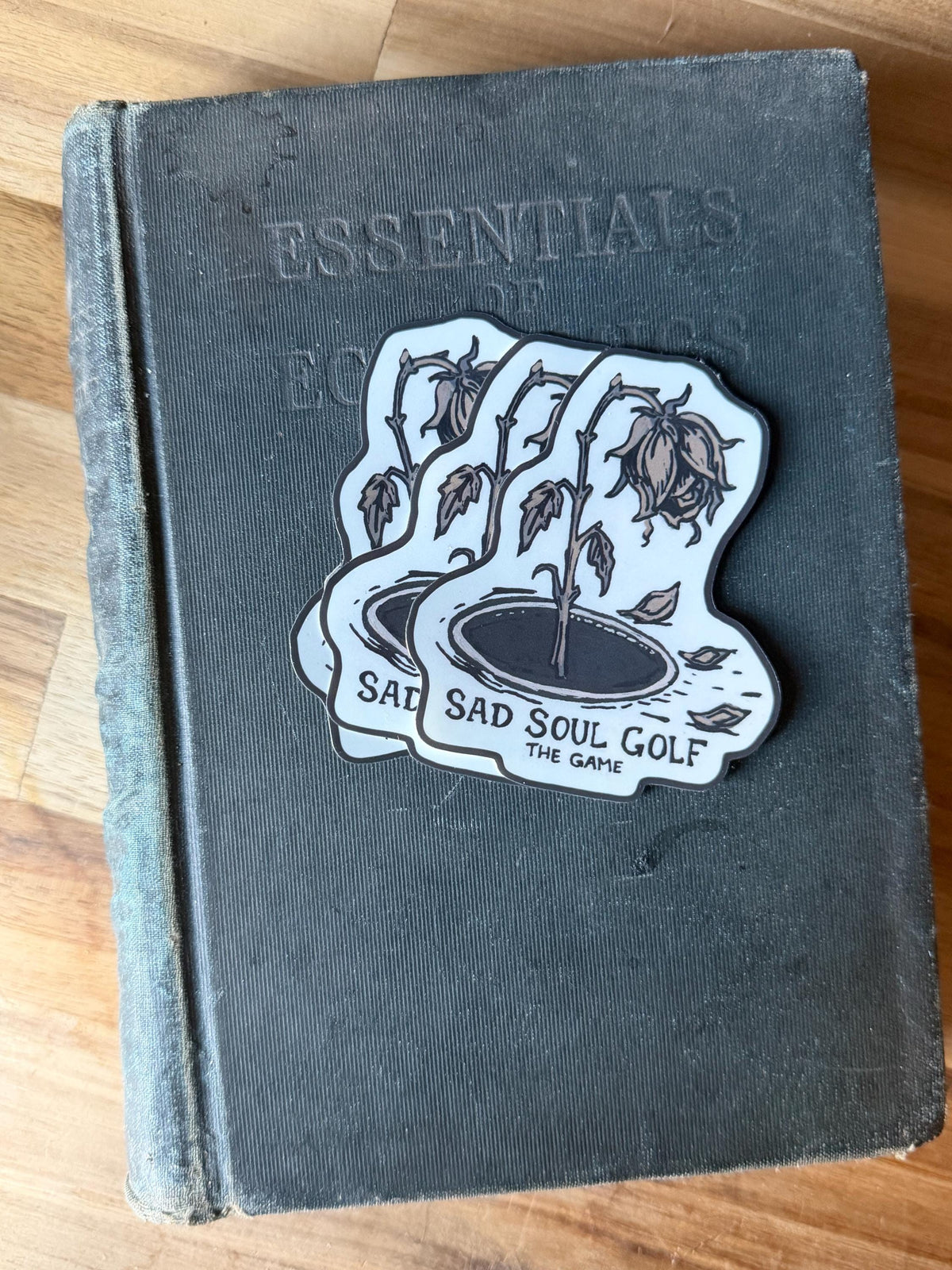 Emo Golfer vinyl sticker - Sad Soul Golf- the game