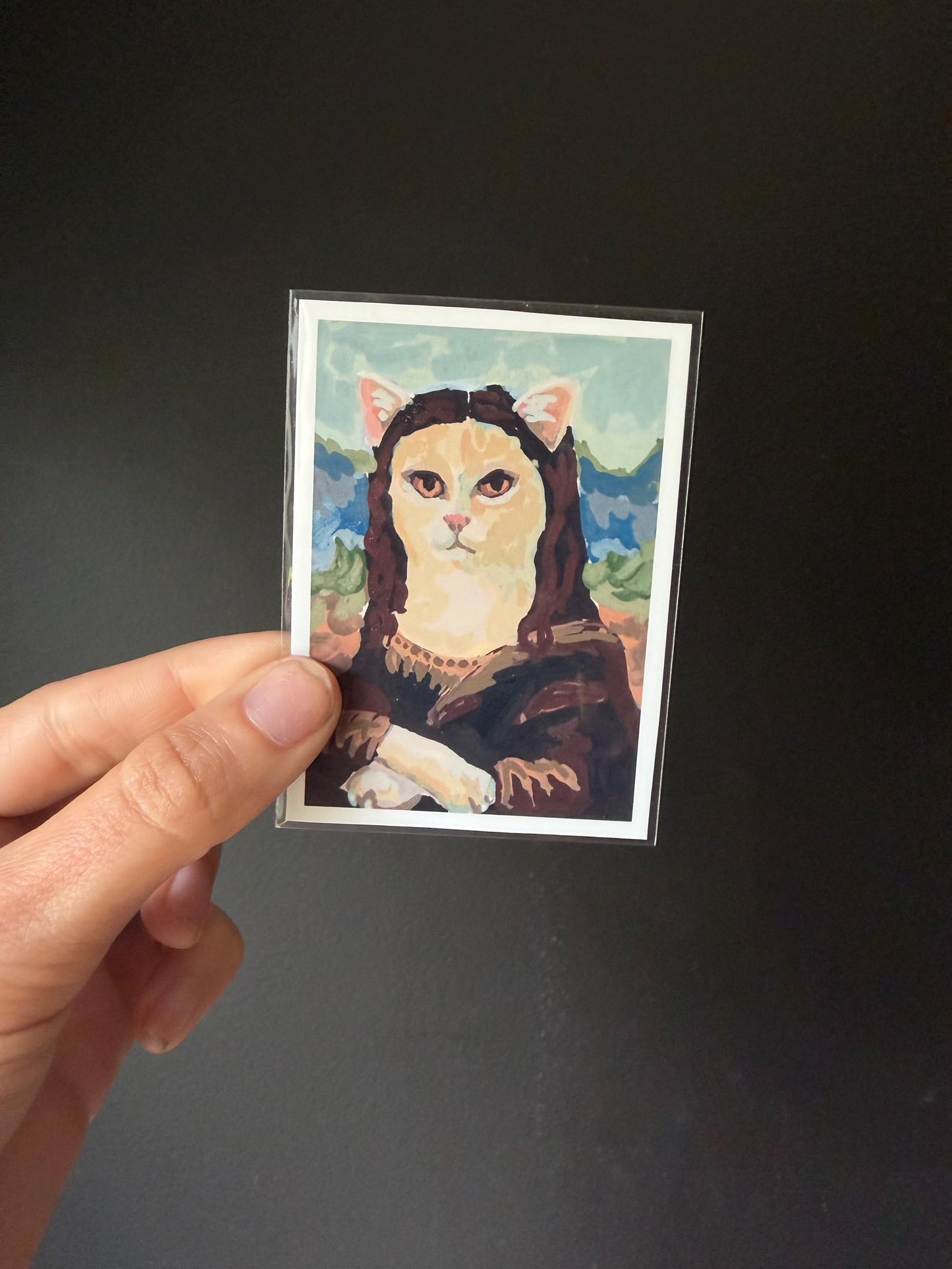 ACEO print pack | Famous Artwork Parody collection | set of four prints