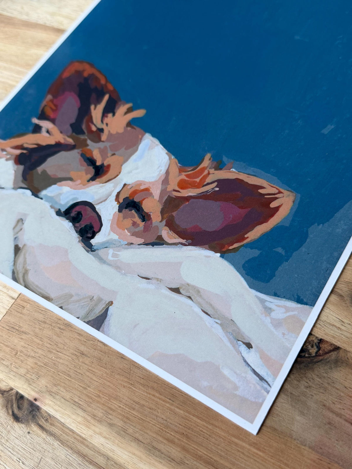 sleeping puppy 8x10 fine art print